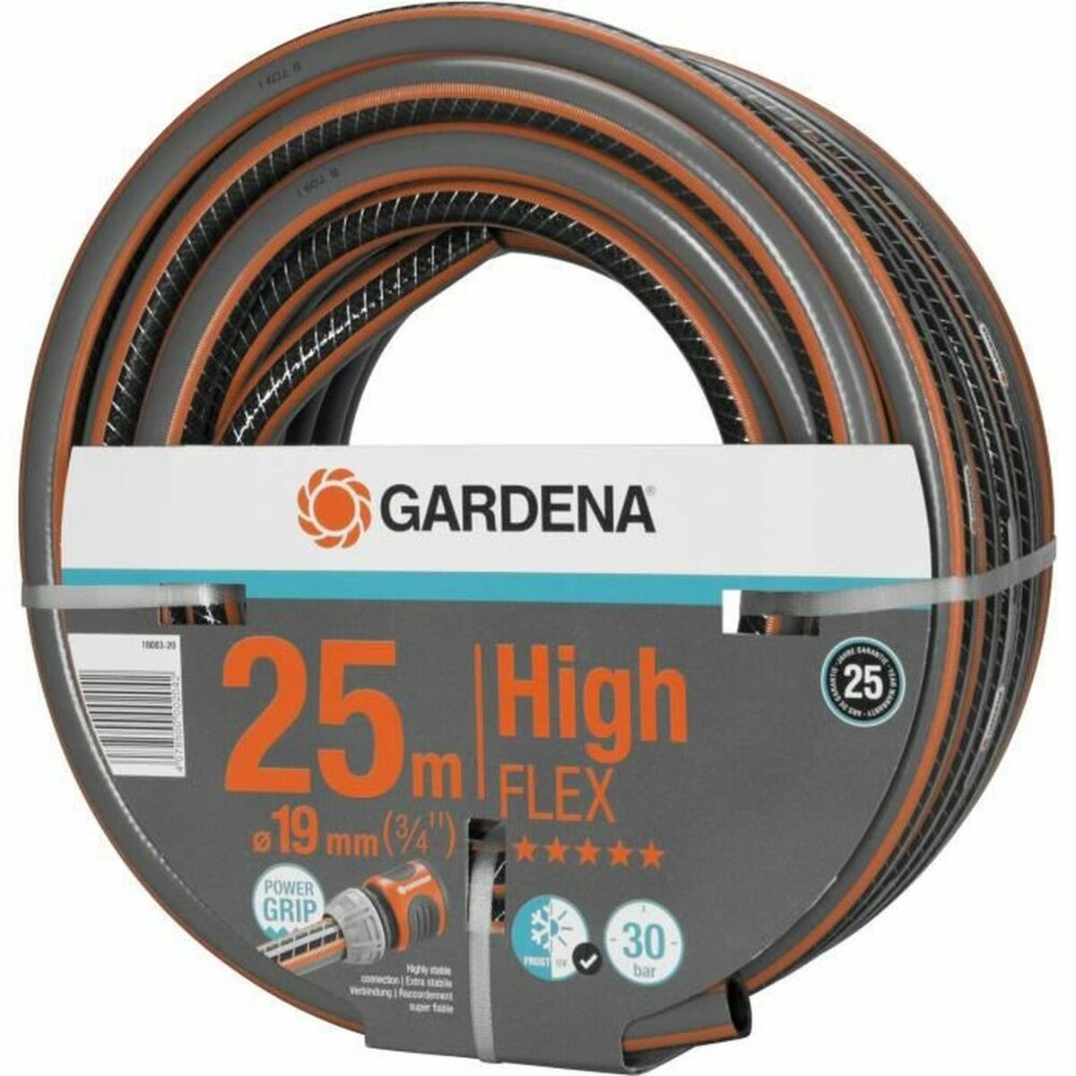 Crijevo za Zalijevanje Gardena Comfort High Flex Ø 19 mm 25 m