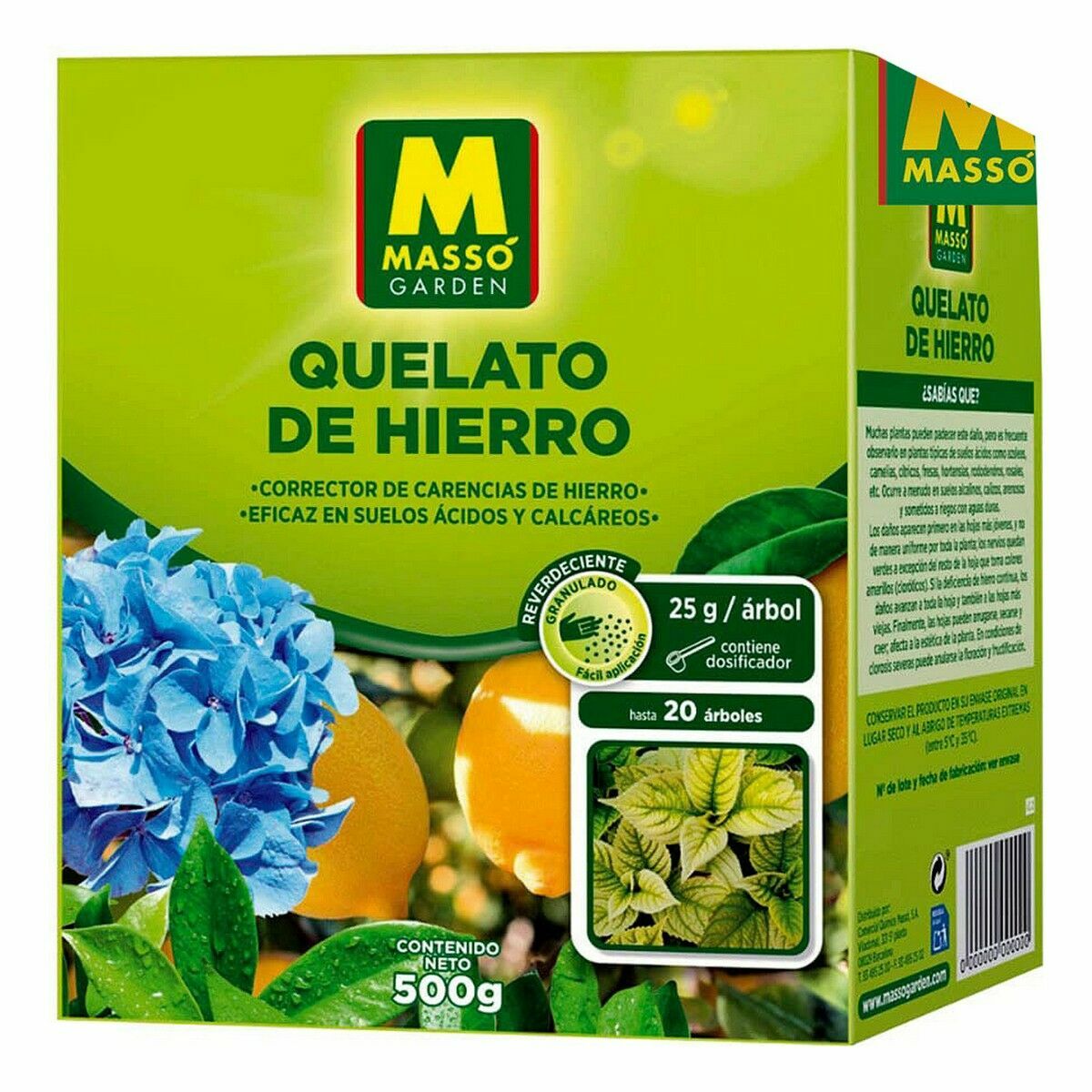 Željezo Massó Quelato granule 500 g